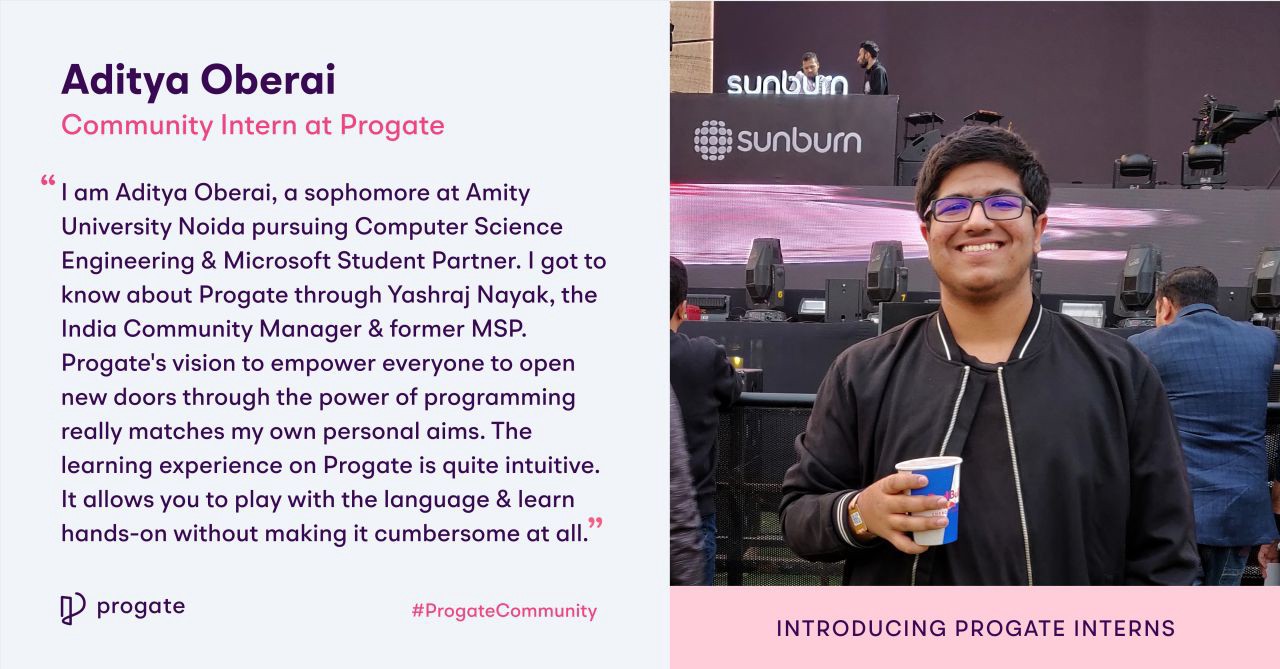 Progate Community Intern